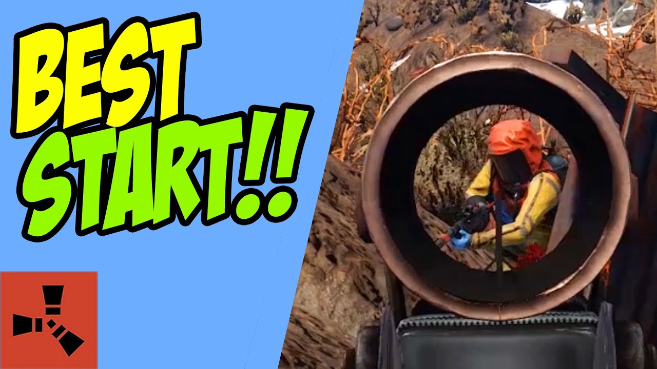 BEST START in my over 7000 hours of RUST!! | Rust Solo Survival S36E01