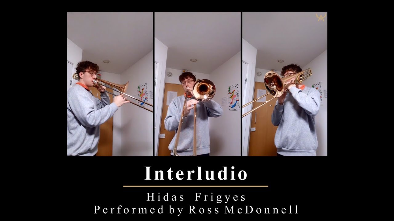 Interlude for 3 trombones - F. Hidas