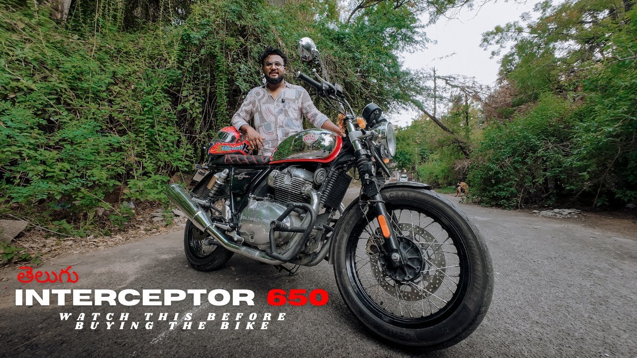 Interceptor 650 Ownership Review || revv automotive || Telugu || Royal Enfield bike  || 650cc review