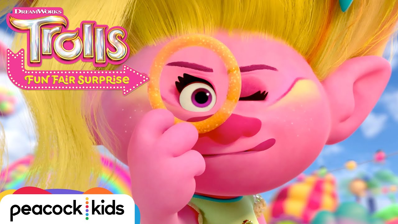 Trolls IMPOSSIBLE Ring Toss Challenge | Fun Fair Surprise | TROLLS
