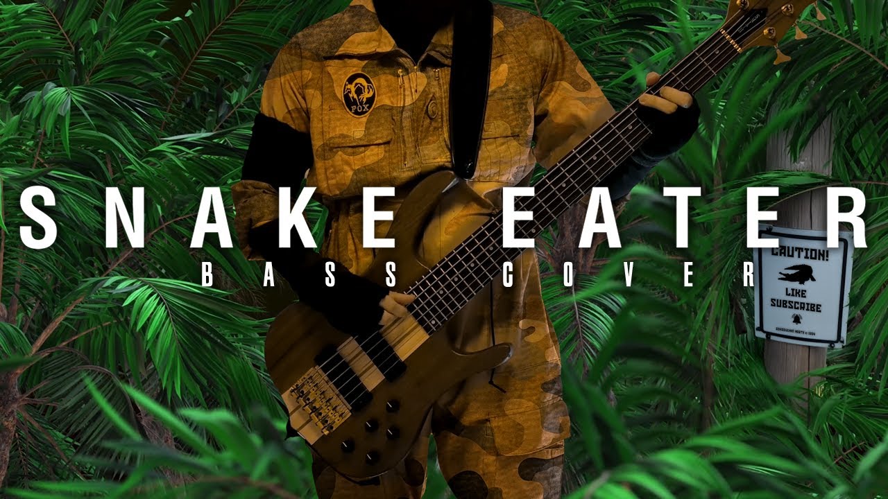 Metal Gear Solid 3 - Snake Eater - Bass Cover #msg #metalgearsolid #metalgearsolid3