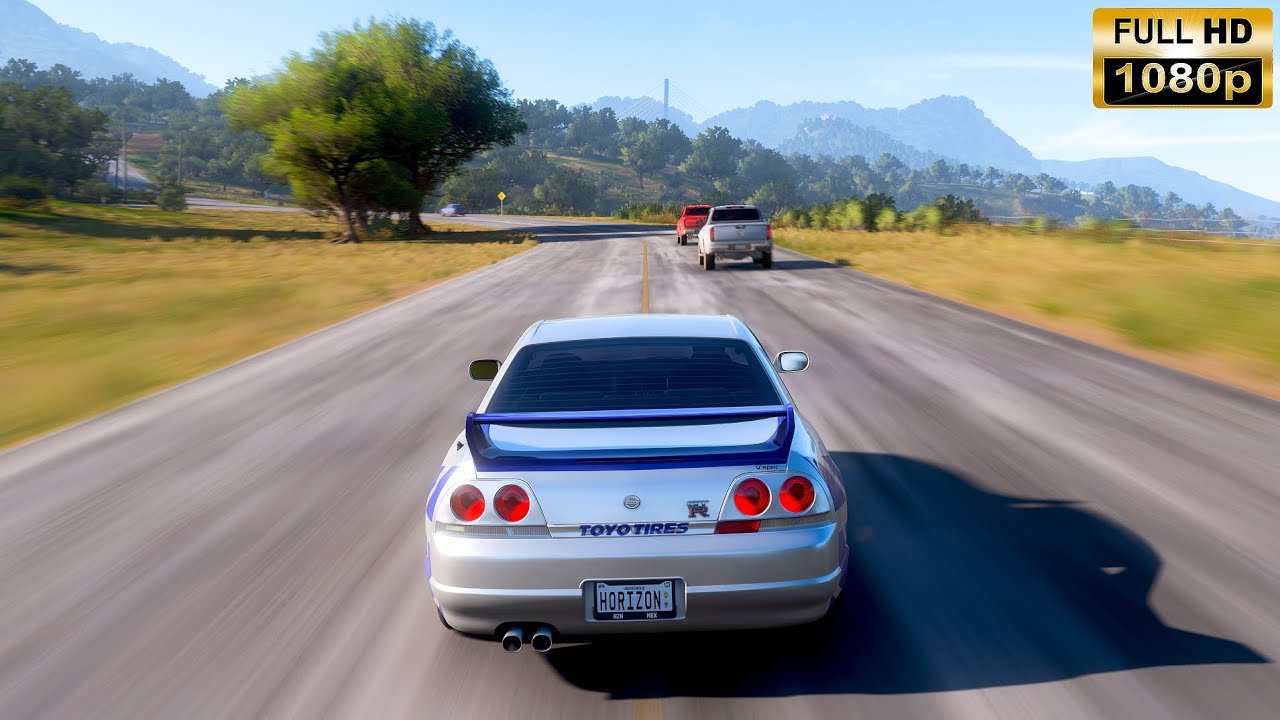 NISSAN GTR SKYLINE. FORZA HORIZON 5           steering gameplay 