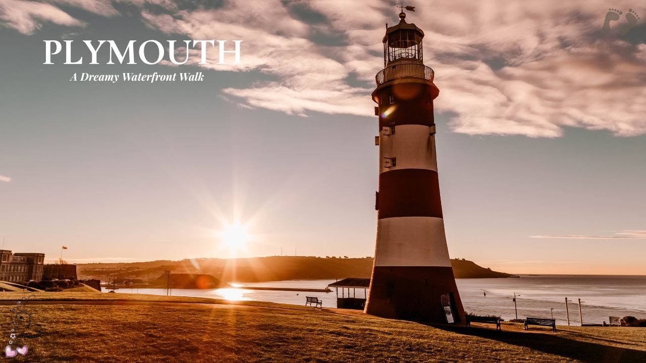 PLYMOUTH | Full Walking Tour Of  Britain's Stunning Ocean City (4K, No Talking)