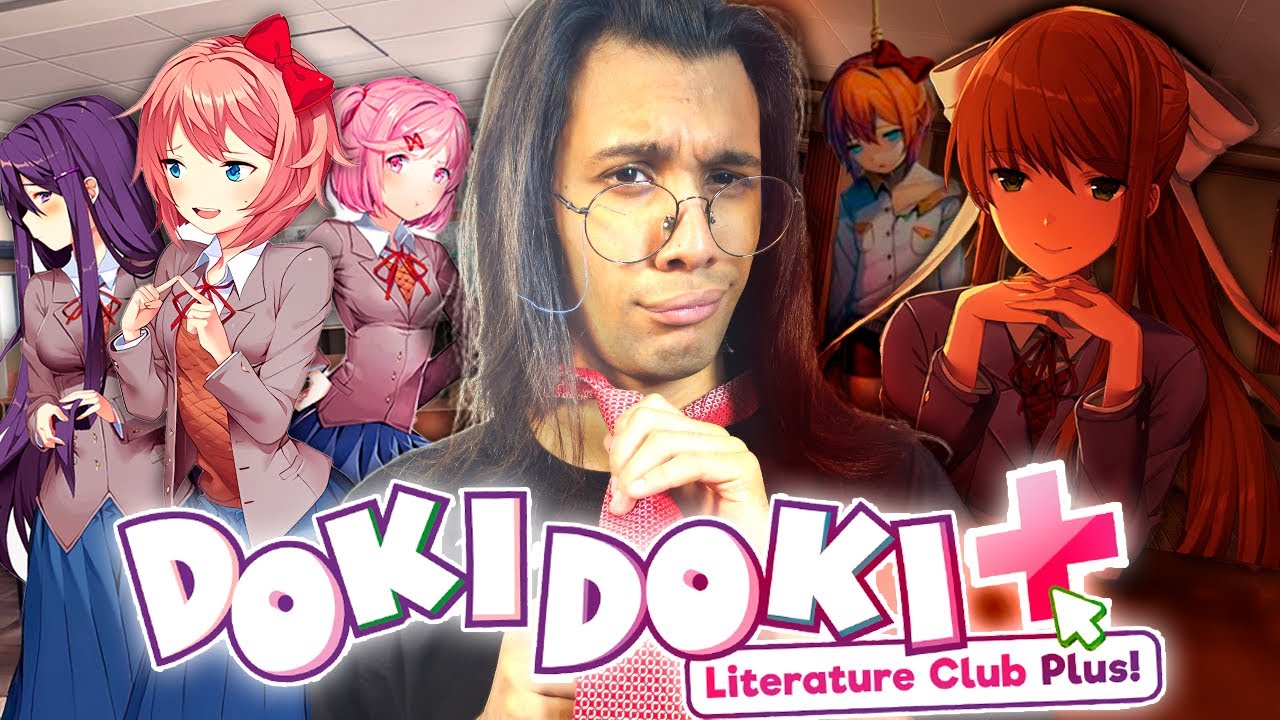 Tsuki jogando DOKI DOKI LITERATURE CLUB (COMPLETO)