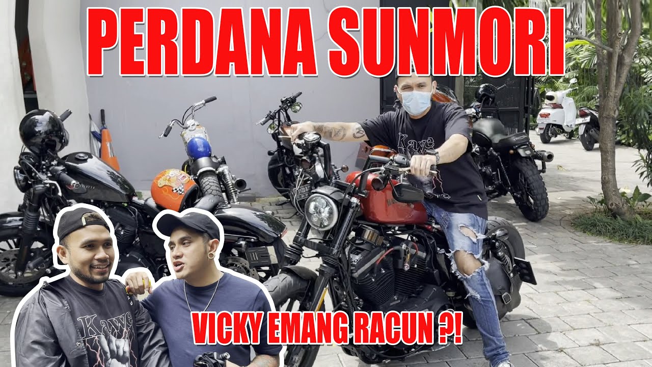 SUNMORI BARENG VICKY, MALAH DI RACUNIN BELI HARLEY LAGI JON!!