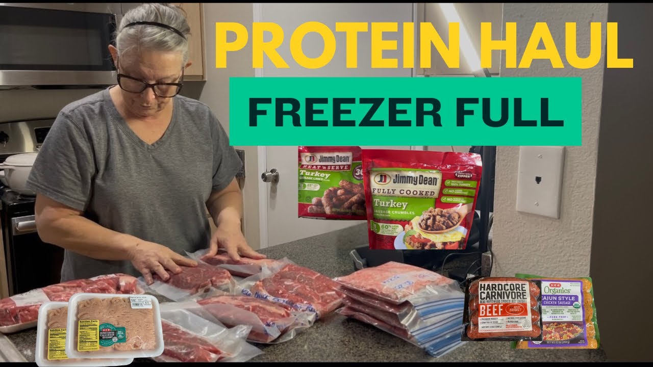 H-E-B Protein Haul & Freezer Prep | Stewardship in This Season