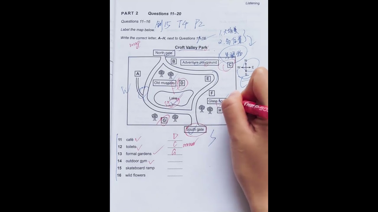 Задание 73 для нового задания по аудированию IELTS 