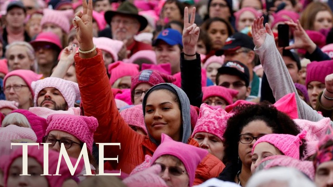 Experience The International Women's Day March In 4K VR | 360 Video | TIME
