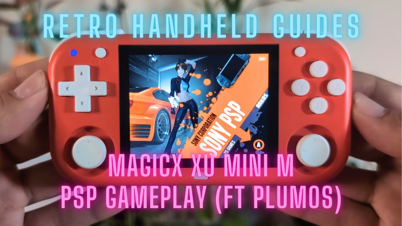 Тестирование игрового процесса MagicX XU Mini M PSP (с PlumOS)