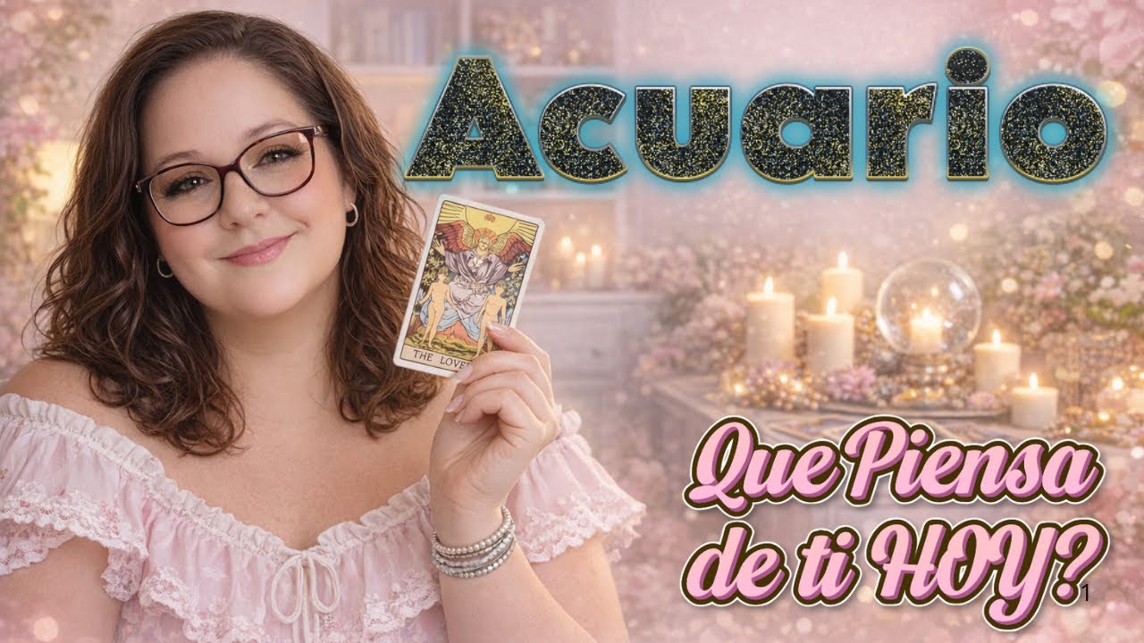⚡ ACUARIO ♒ TE EXTRAÑA AUNQUE NO LO DIGA, NO IMAGINAS LO MAL QUE ESTA… 🥺😩 | ¿Qué PIENSA de TI HOY?