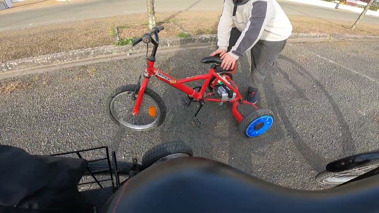 tricycle électrique roue hoverboard