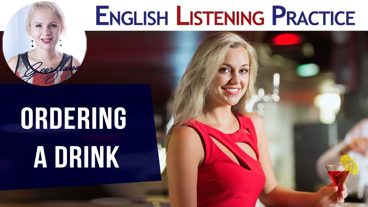 #050 How to order a drink in English | Going out at night in NYC