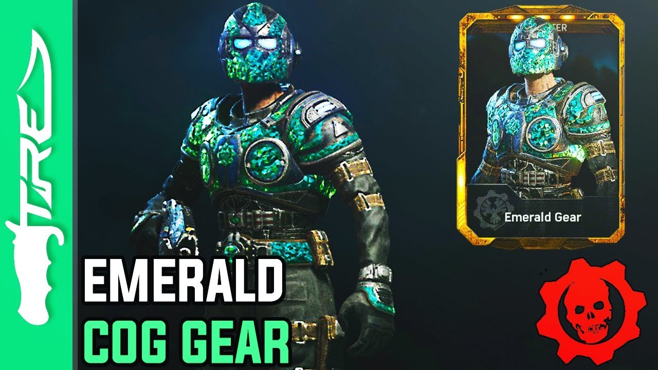EMERALD GEAR GAMEPLAY! - Gears of War 4 Multiplayer Character Gameplay (GOW4 EMERALD GEAR)
