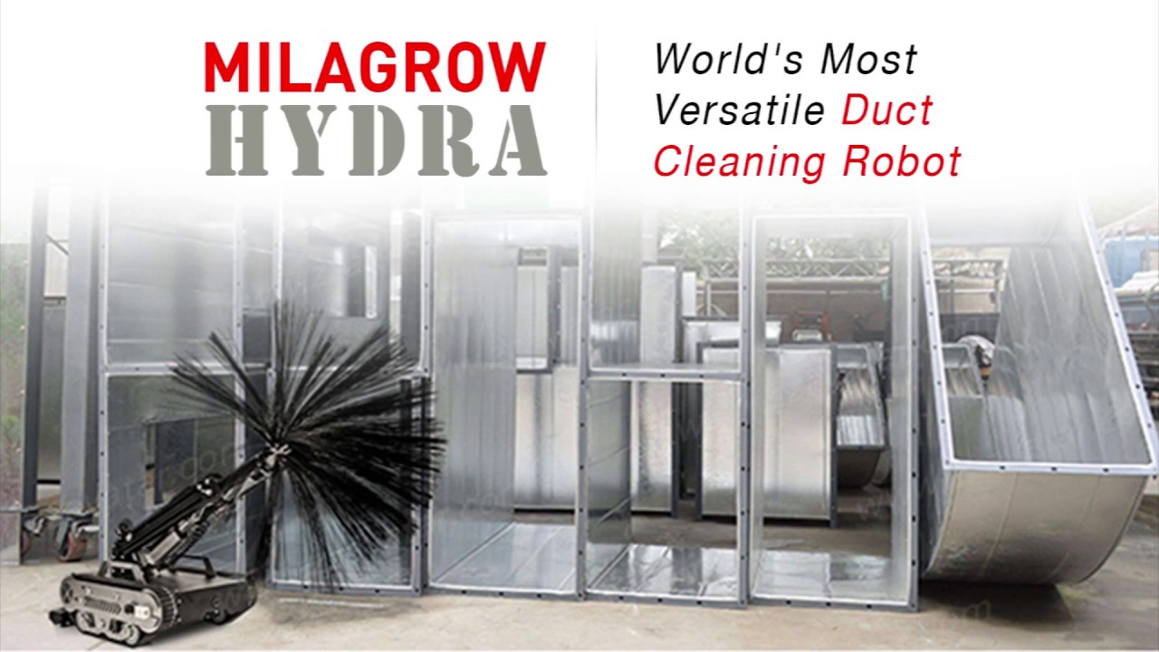 Milagrow Hydra Duct Robot - World's Most Versatile Duct Cleaning Robot