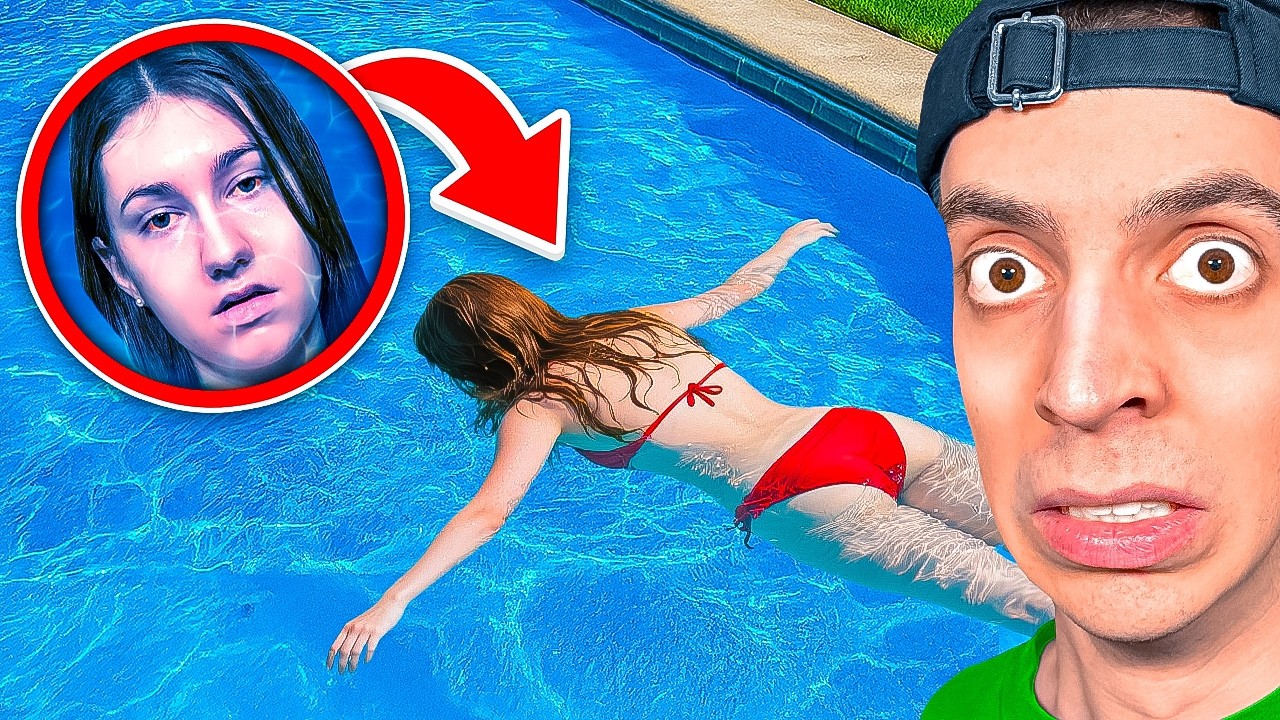 MEINE FREUNDIN hatte einen SCHLIMMEN POOL UNFALL... 😭