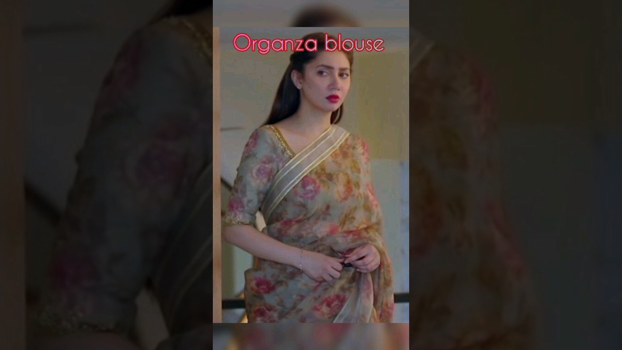 Latest organza blouse design #organza saree blouse designs 2023 #shorts