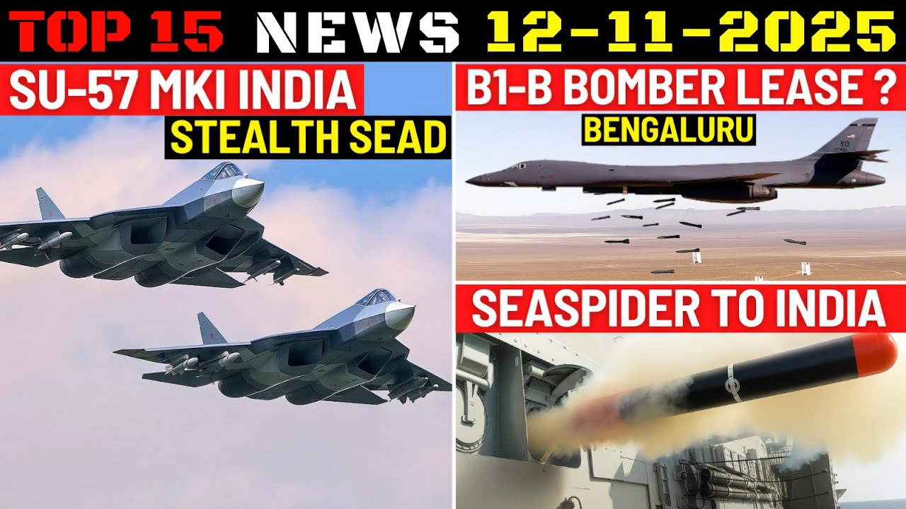Новости индийской обороны: Su-57 Stealth SEAD, аренда бомбардировщика B-1B, предложение SeaSpider...