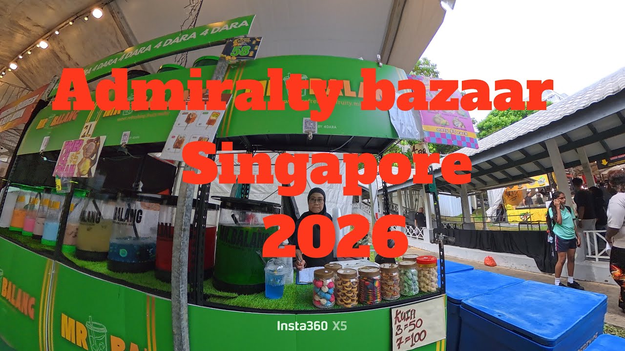 Admiralty Bazaar 2026 #singapore #hariraya #malaysia #muslim 
