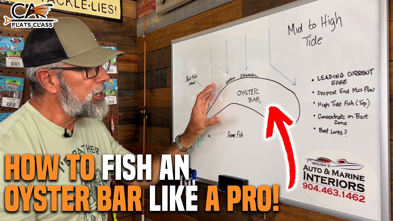 How To Fish An Oyster Bar Like A Pro! | Flats Class YouTube