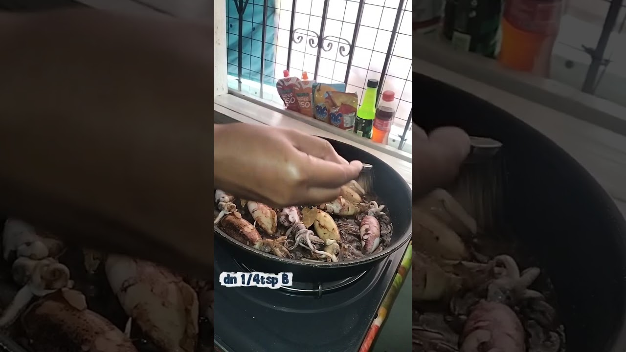 Let's Cook ADOBONG PUSIT #lutongbahay#ulamfortoday