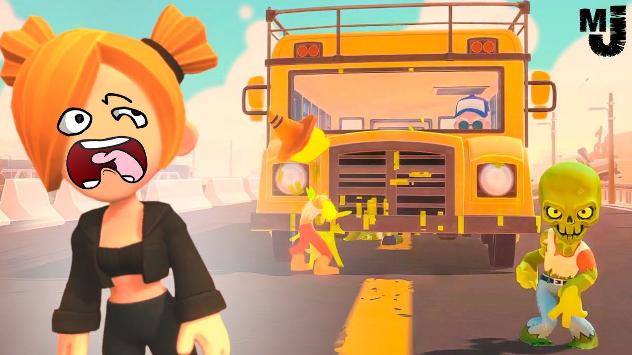 ВЫЖИВАЕМ на АВТОБУСЕ среди ЗОМБИ ♦ BUS Bro u Survived ♦ новые игры на двоих