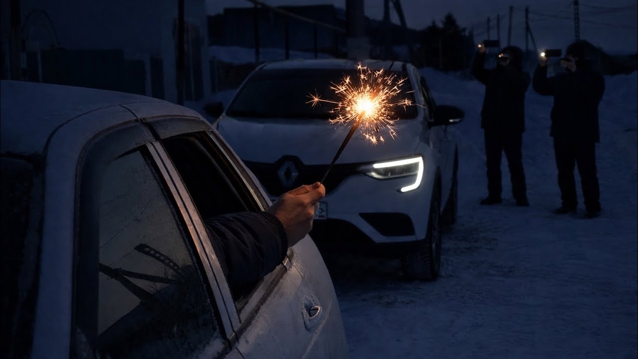 ПУСТИЛ САЛЮТ ПРЯМО ИЗ МАШИНЫ! Выехал на Рено Аркана 