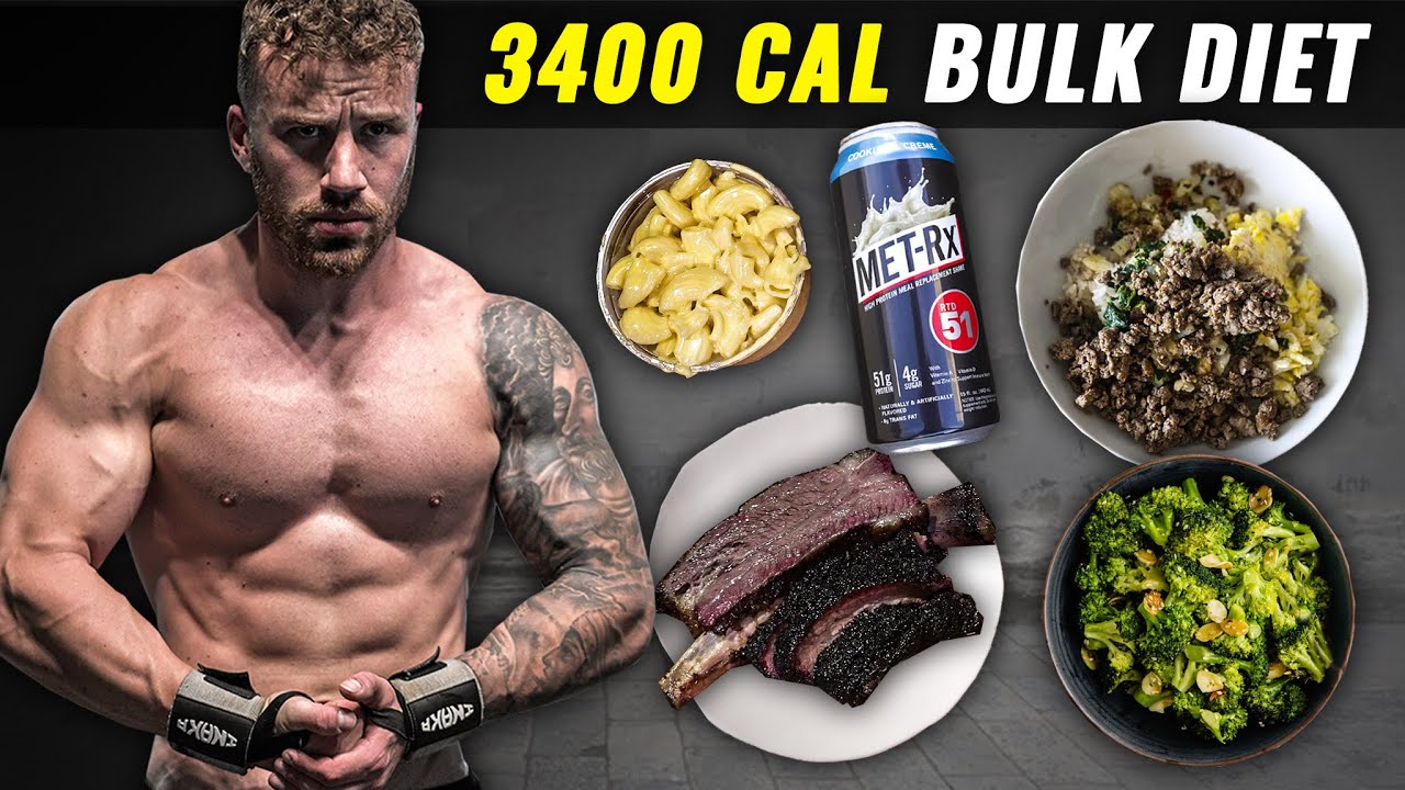 What I Eat to GAIN SIZE (Full Day of Bulking)