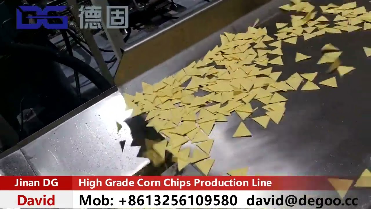 How Corn Chips is Made in factory
