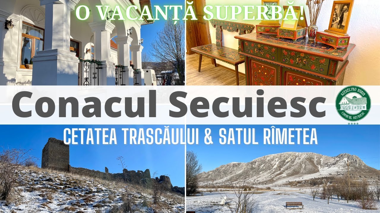 CONACUL SECUIESC Colțești // Cetatea Trascăului, Râmetea // Vlog de călătorie
