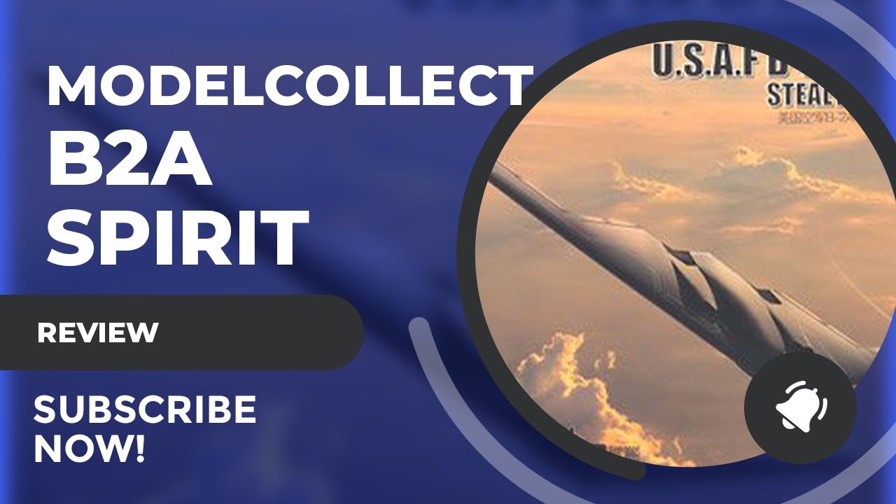 Обзор Modelcollect 1/72 B-2A Spirit