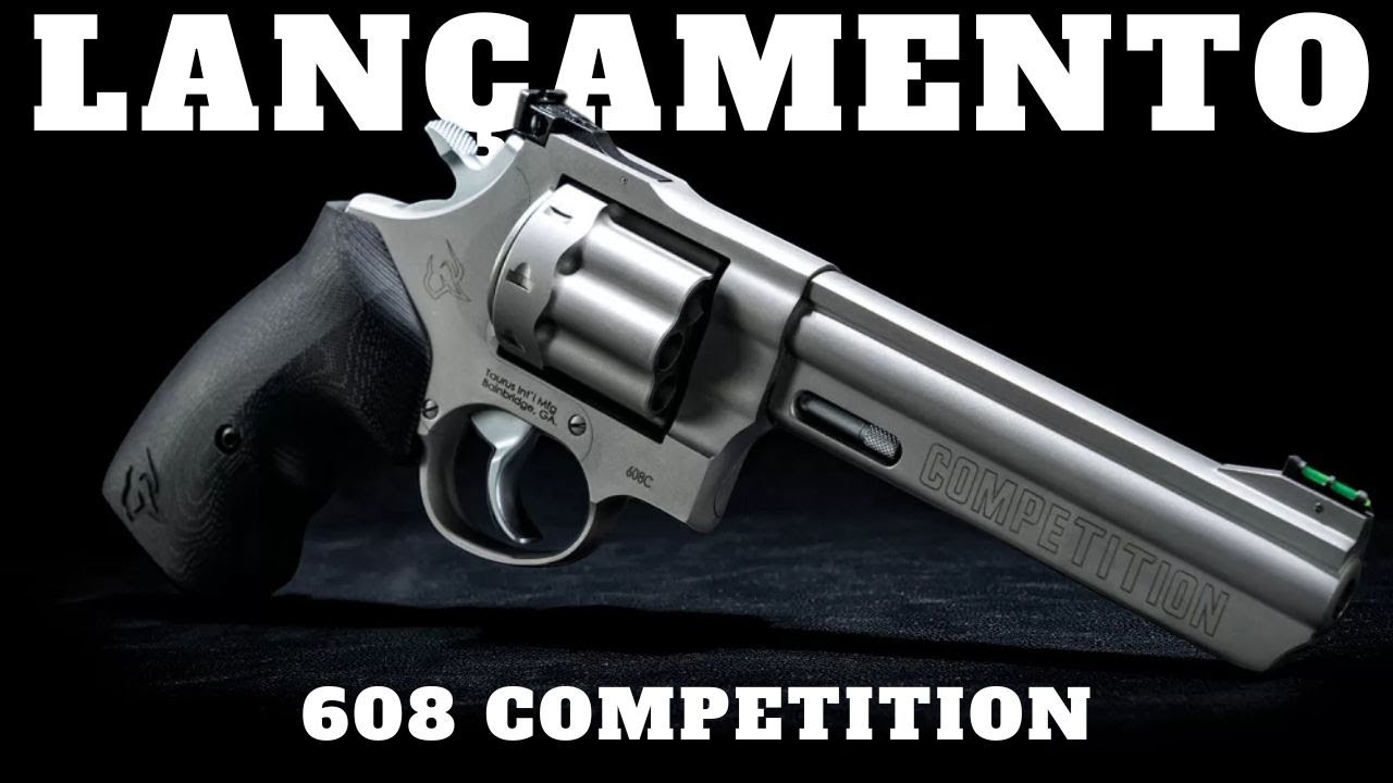 Lançamento da Taurus! Revólver 608 Competition em calibre permitido! #autodefesaguns