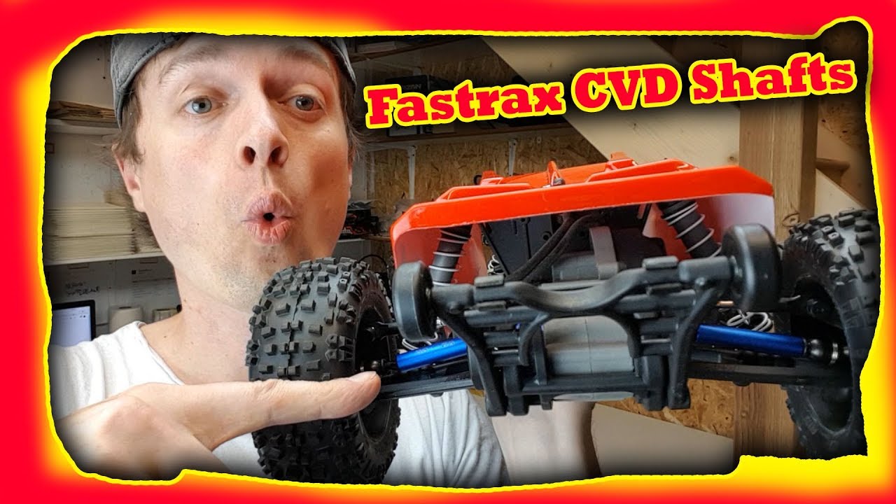 Fastrax Shafts for Traxxas Rustler - Making it work