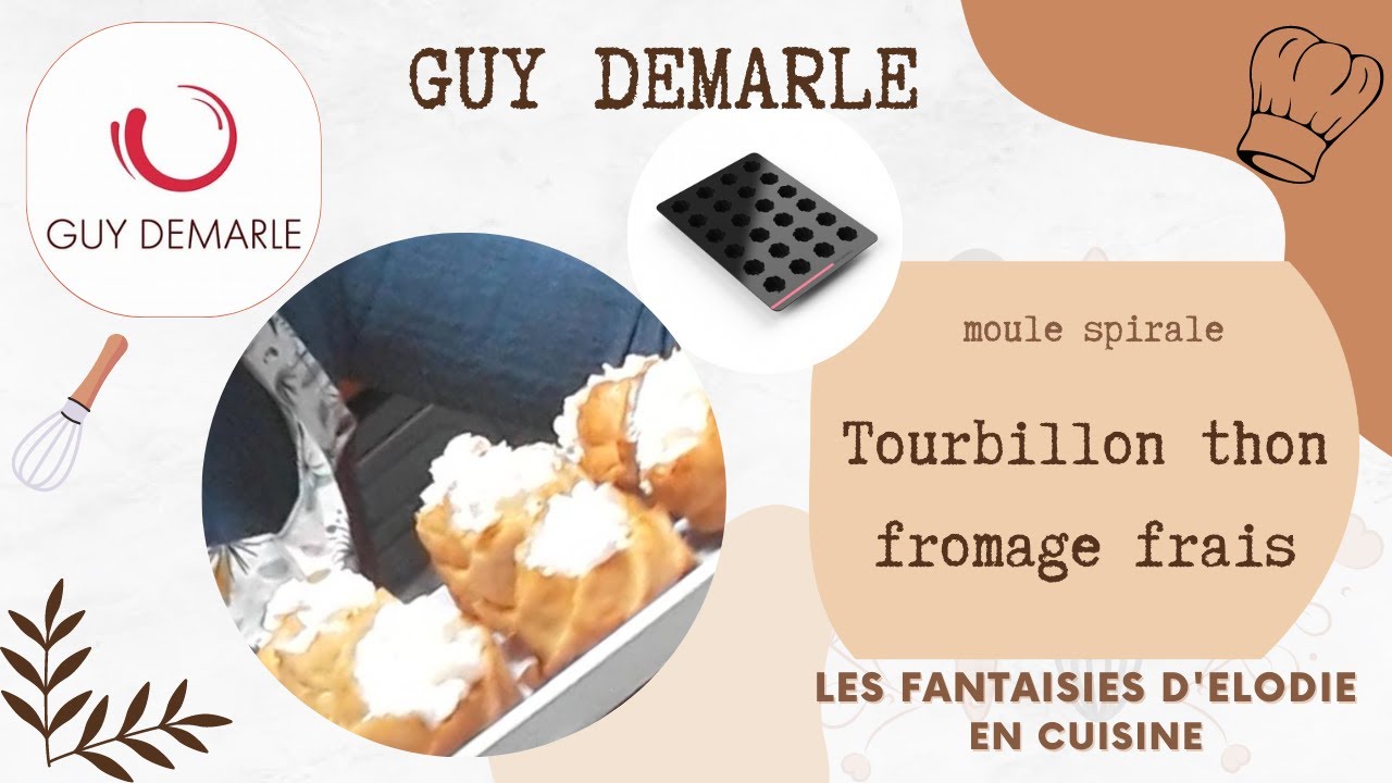 Recette🥣 spirale thon fromage frais #guydemarle #recette