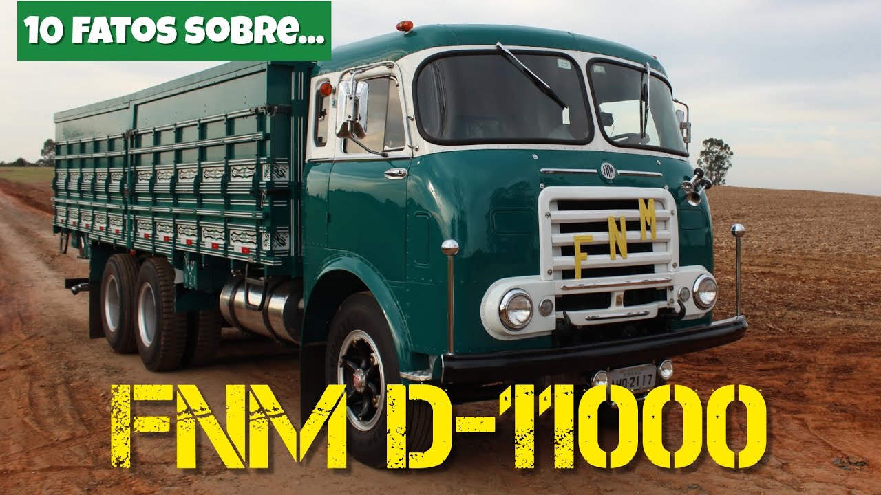 FNM D-11000: 10 fatos sobre uma lenda das estradas!