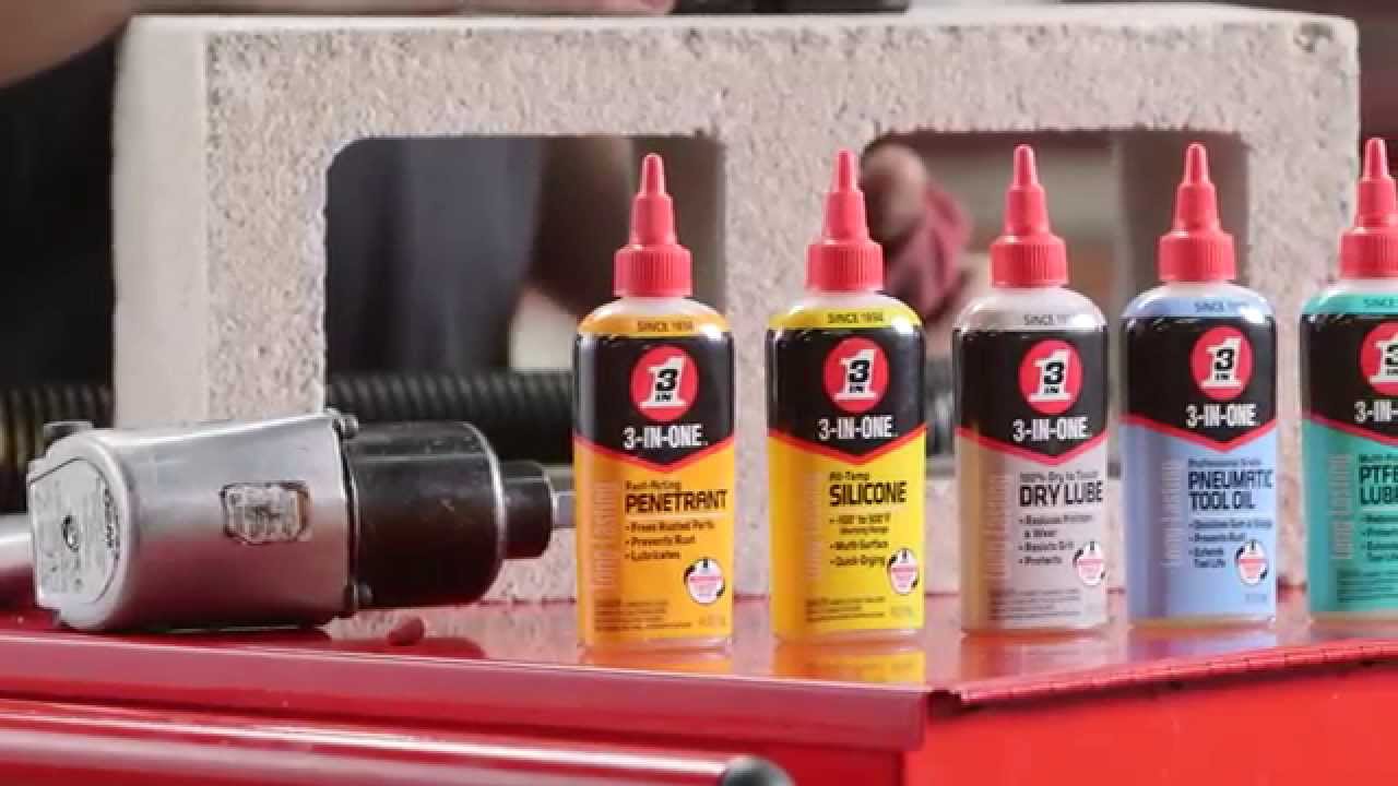 3-IN-ONE Specialty Drip Oils Provide the Exact Lubricant For Each Job