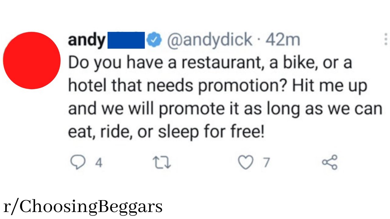 thaaat's a CHOOSING BEGGAR | r/ChoosingBeggars