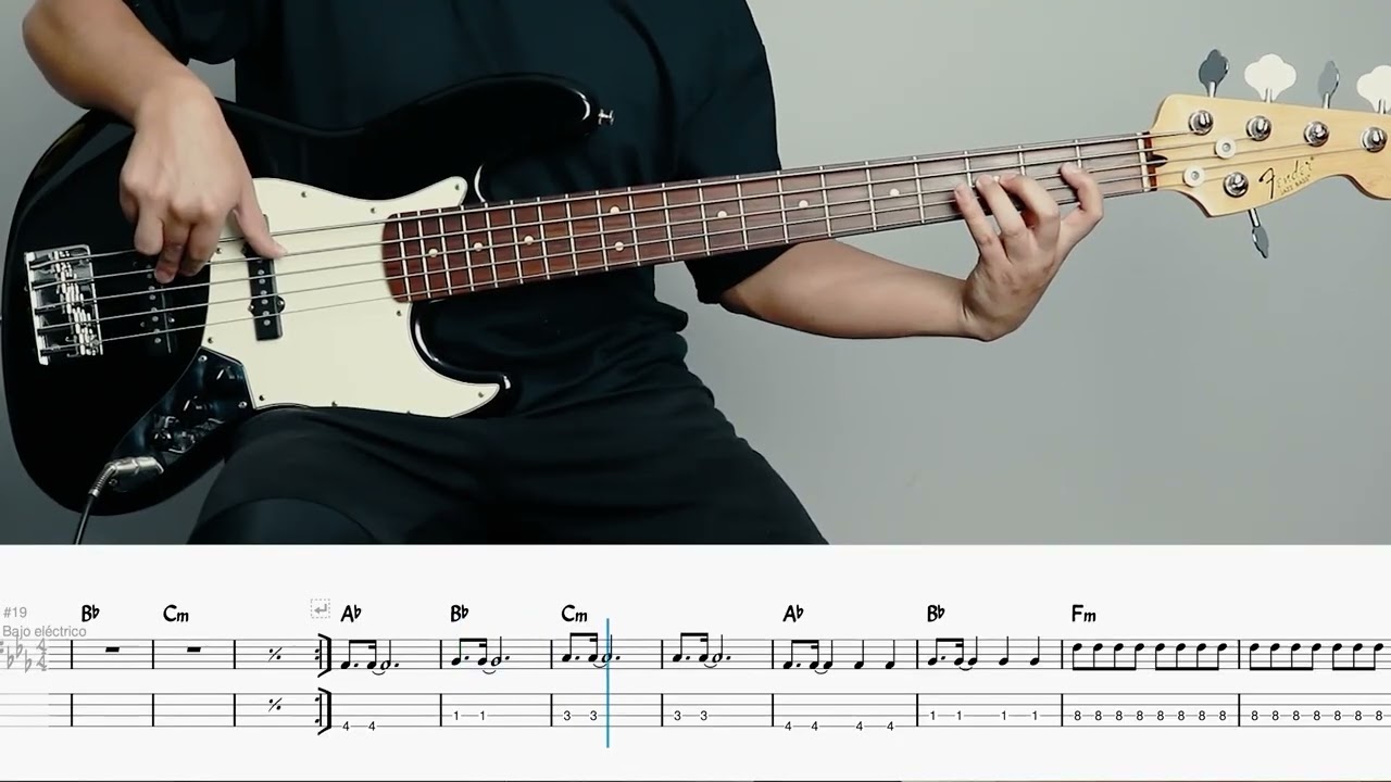 Bass Cover Prophesy - Aprende la Línea Exacta con Acordes Lección 22