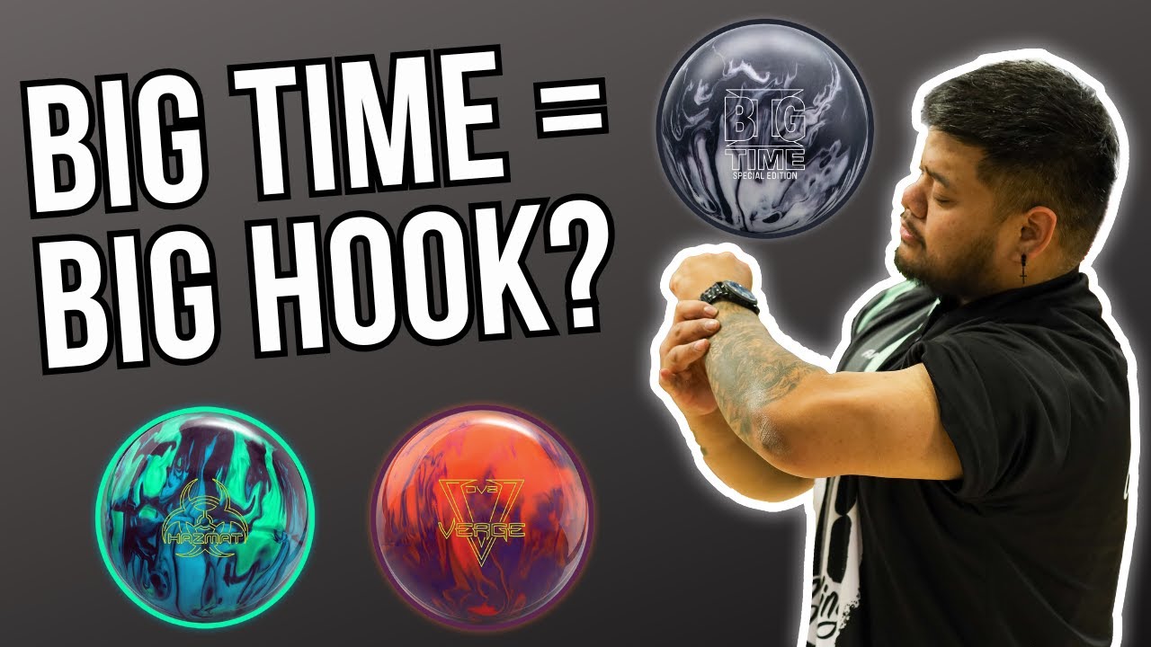 A PEARL BENCHMARK?! BIG SMOOTH Hook With The Ebonite Big Time Bowling Ball! | Bowling Ball Review