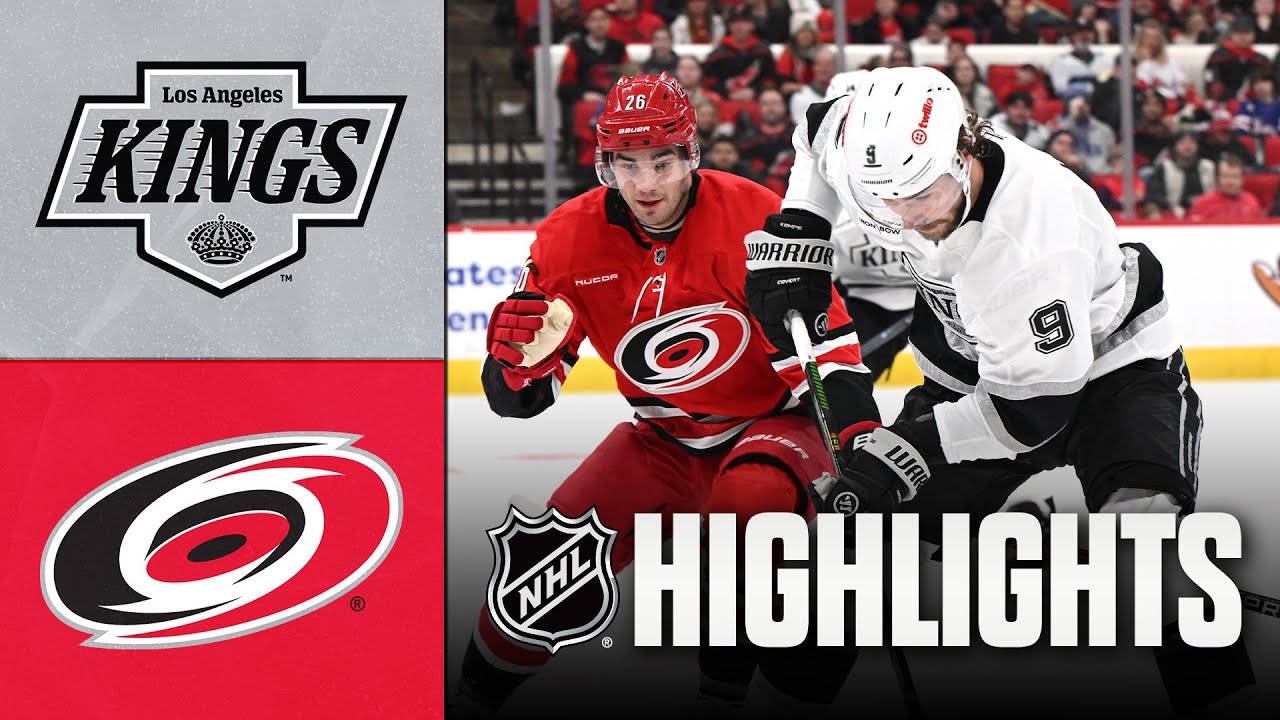 Kings vs. Hurricanes | NHL Highlights | February 01, 2026