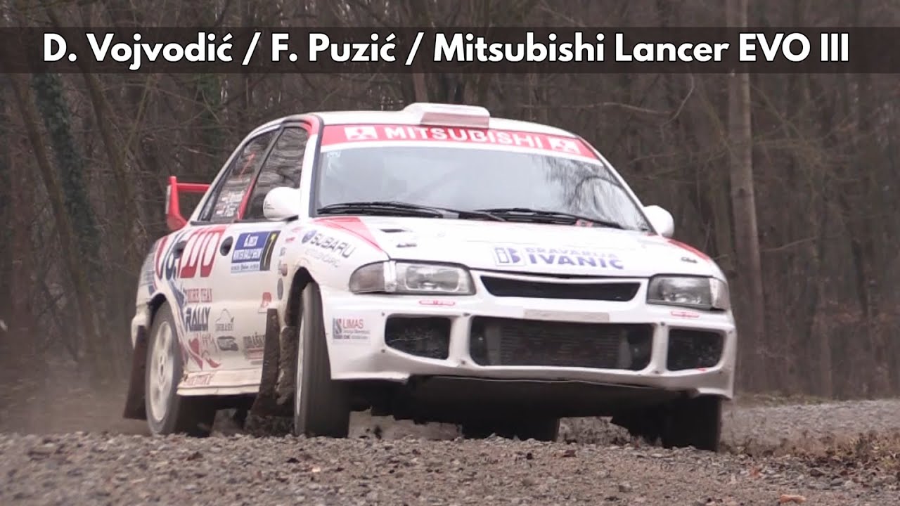 D. Vojvodić / F. Puzić / Mitsubishi Lancer EVO III / 6.Delta Winter Rally 2026. - TheLepoldMedia