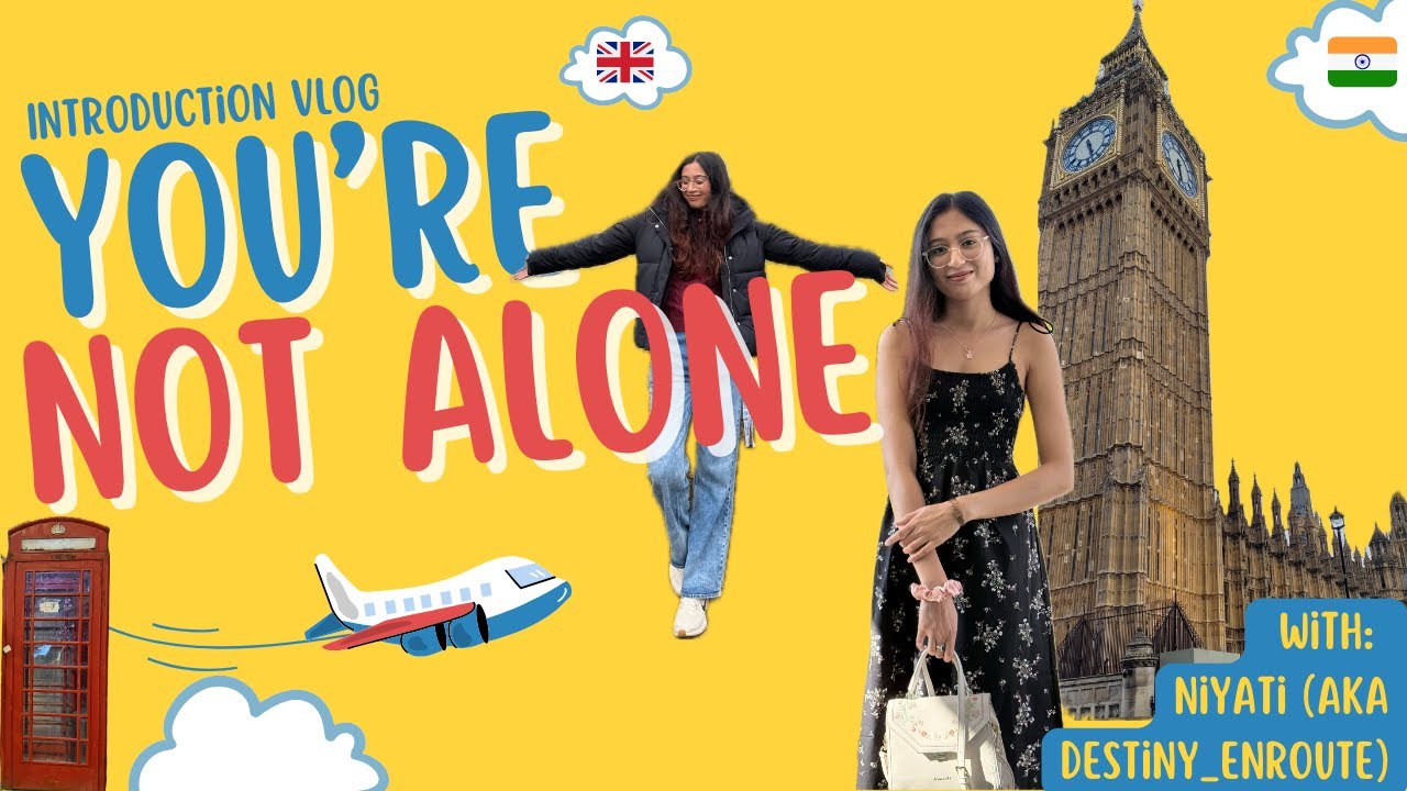 From International Student to Building a Life in the UK | My Introduction #firstvlog
