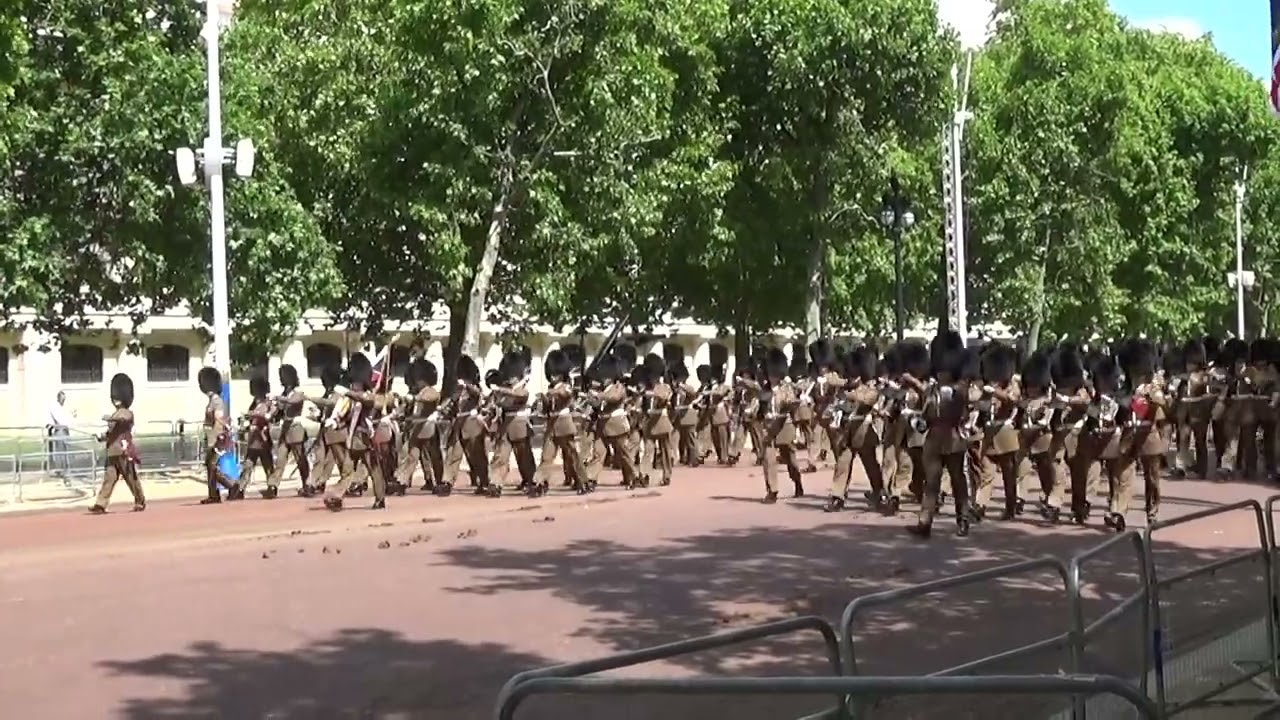 Massed Bands & Troops On The Mall 19 May 2022