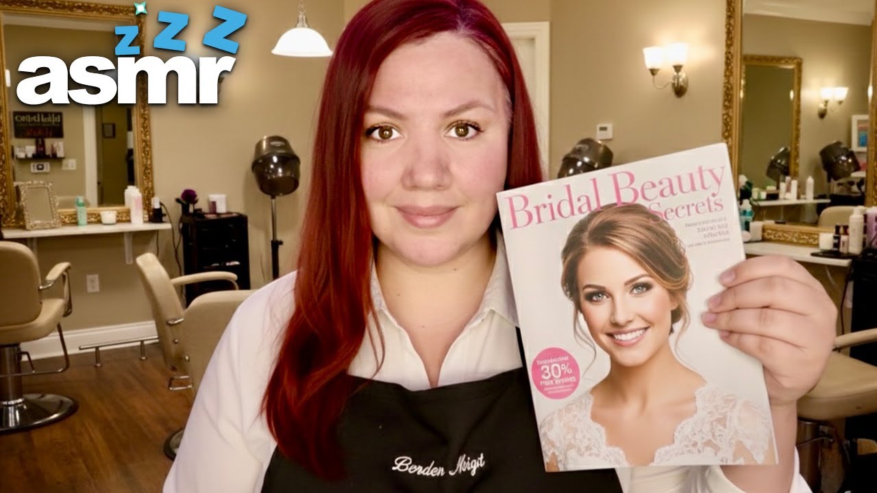 ASMR BEAUTY Salon COMPLETE Bridal Makeover Roleplay