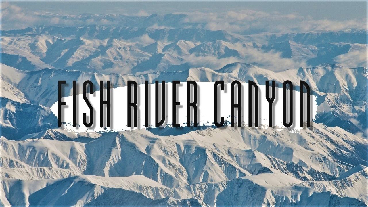 Fish River Canyon - scenic views in Karas Region of Namibia, southern Africa