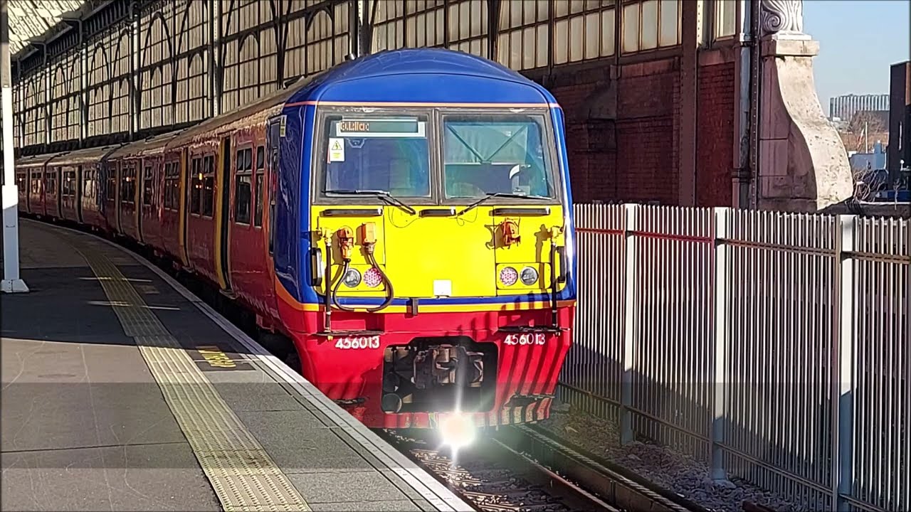 FULL JOURNEY | South Western Railway 2D31: London Waterloo to Guildford Via Epsom | Class 456 456013
