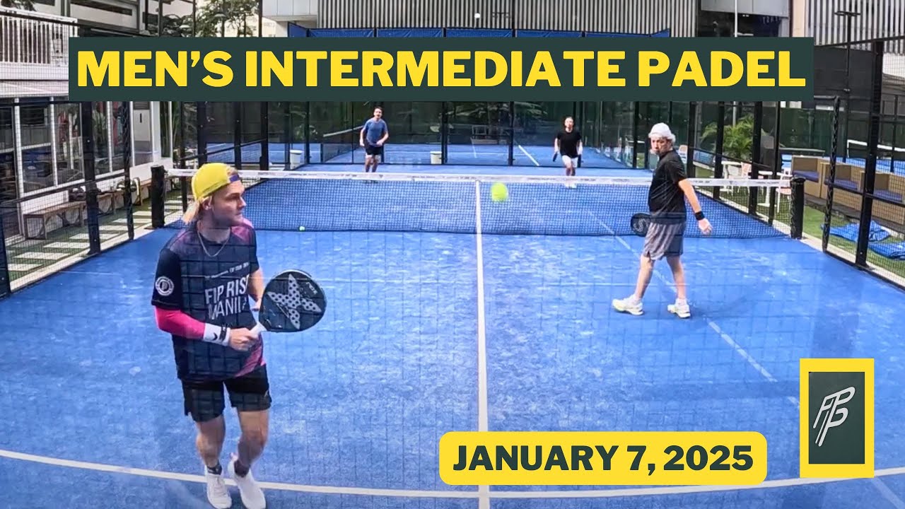 Manila Padel Club | Intermediate | Tiger Kres vs Emil Fabio | January 7 2025