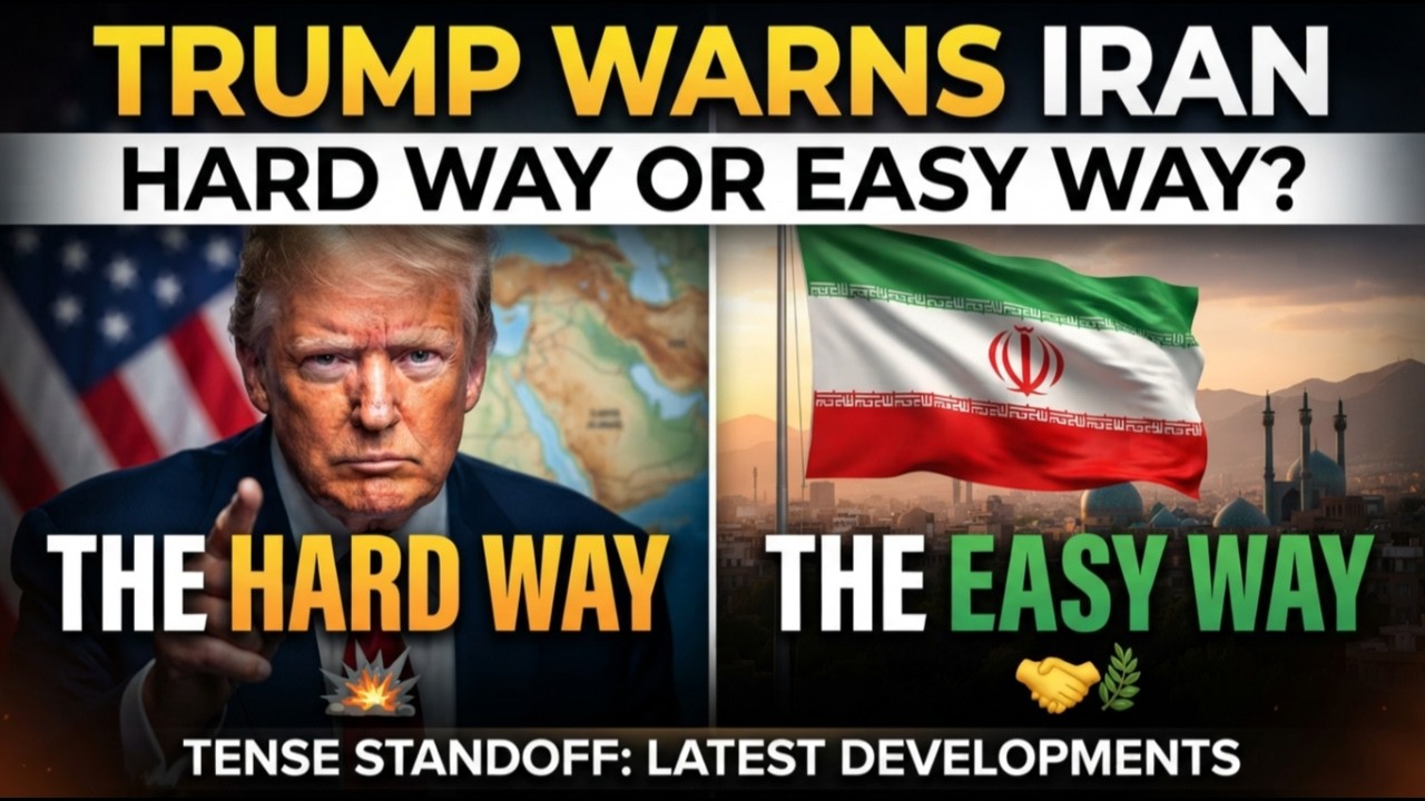 Trump Warns Iran: &ldquo;Hard Way or Easy Way&rdquo; | Iran Rejects Hormuz Reopening Until 7 Conditions Met