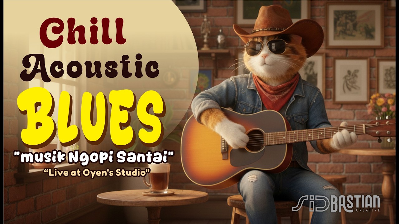 CHILL BLUES AKUSTIK | Teman Ngopi & Bengong Sore di Oyen's Studio ☕🎸