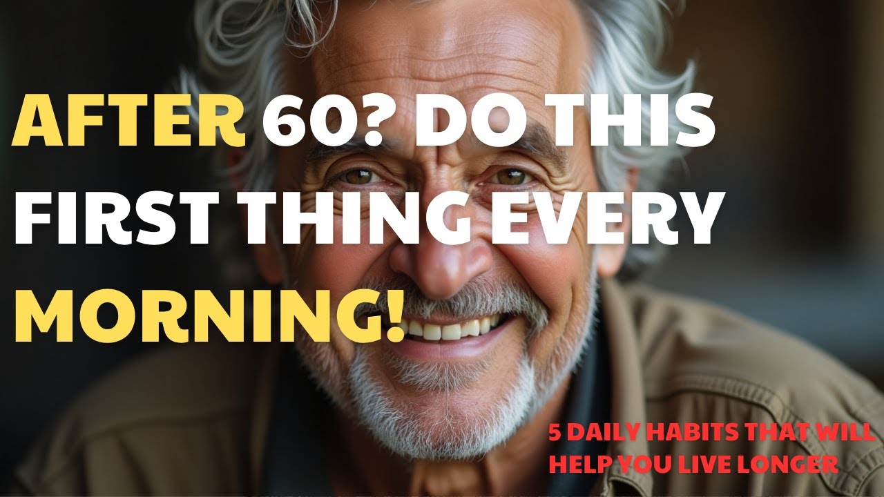 After 60, Do THIS Every Morning to Live Longer &ndash; 5 Longevity Habits You Can Start Today