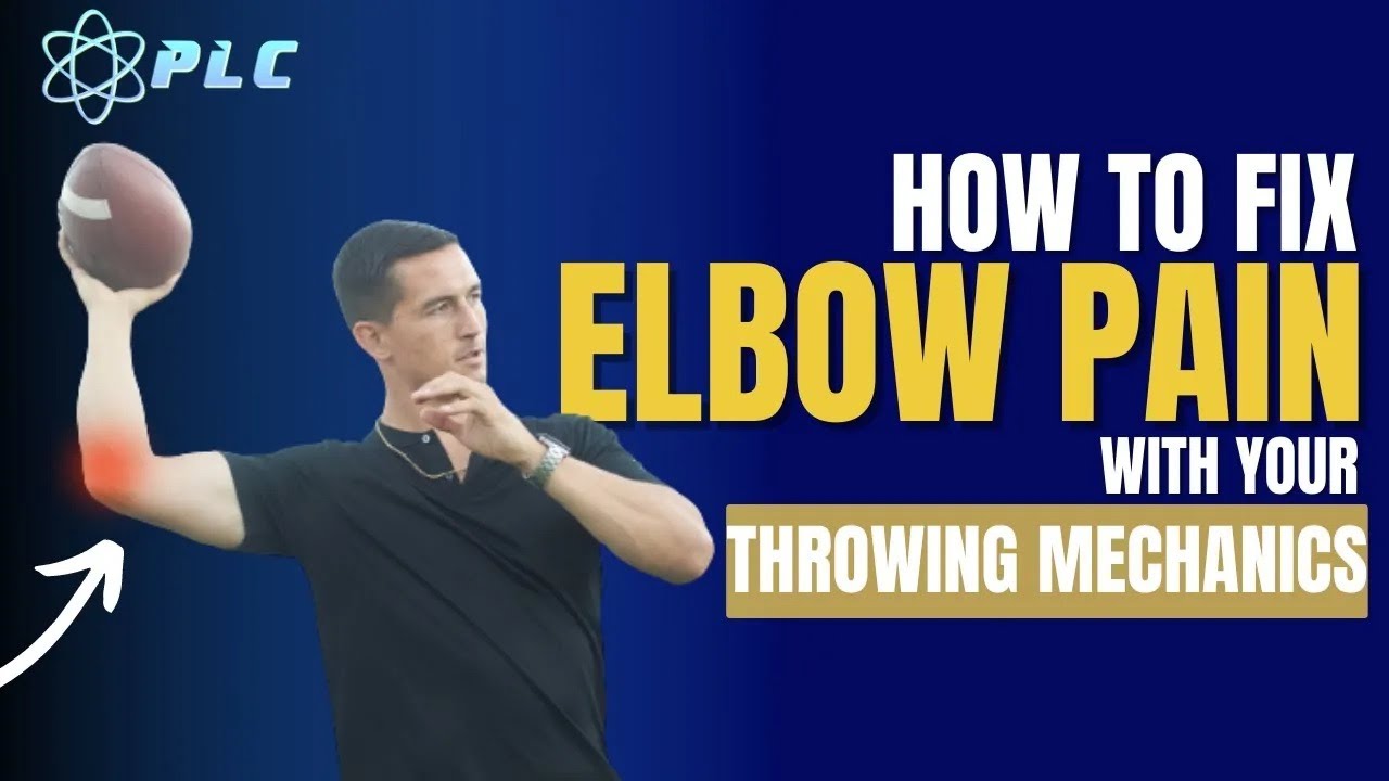 How To Fix Elbow Pain When You Are Throwing | Quarterback Throwing Mechanics